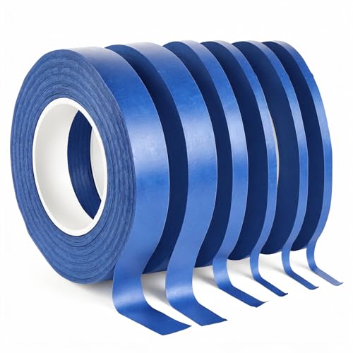 Jjunw Painting Masking Tape, Fineline Masking Tapes, Blue Painters-Tape Fine Line-Tape Clean Release Paper Tape For Home And Office