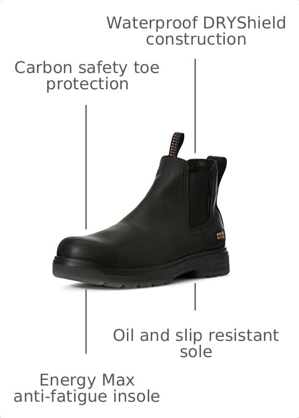 Image of ARIAT Work Turbo Chelsea Waterproof Carbon Toe EH