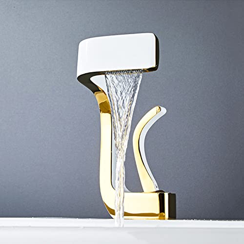 Mitigeur de lavabo chaud froid cascade anti-éclaboussures - 4