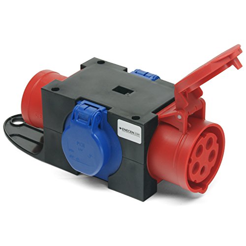 Kompaktverteiler ST.ANTON CEE-Gerätestecker 400V/16A mit 1x400V/16A + 2x230V/16A IP44