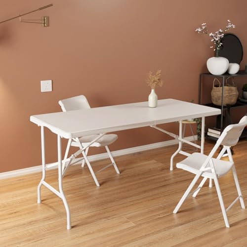 Table de salle à manger pliante pour recevoir vos invités lors de fêtes - 2