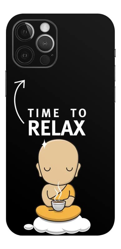 Image of Mobile Skin Sticker Compatible with Apple iPhone 12 Pro Skin Not Back Cover, Camera & Back Protector Mobile Skin Wrap; iPhone 12 PRO-KE-13