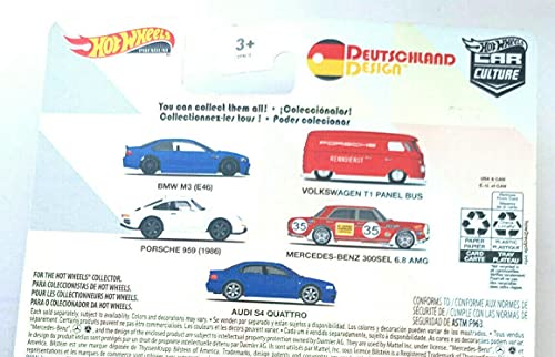 DieCast Hotwheels T1 Panel Bus - 2021 Car Culture 2/5 [vermelho] Escala Premium 1:64
