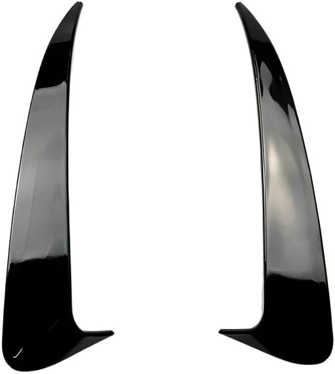 DYXN Car Air Vent Wind Knife, ABS Glossy Black, Air Vent Wind Knife Body Kits Compatible for Benz C-Class W205 C43 C63 AMG 14-19(Glossy Black)