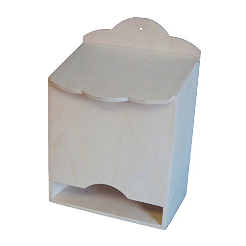 greca Caja para pañales de Madera. En Crudo, para Pintar. Medidas (Ancho*Fondo*Alto): 25 * 17 * 33 cm Cover