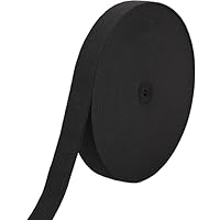 ANDSHUAI Gummiband Nähen,Gummibänder,Gummiband 1cm Breit,Gummizug,Elastisches Band,Hosengummi,Elastic Band Breit,Gummibänder Zum Nähen,Gummizugband Für Hosenbund DIY Handwerk,5M,Schwarz