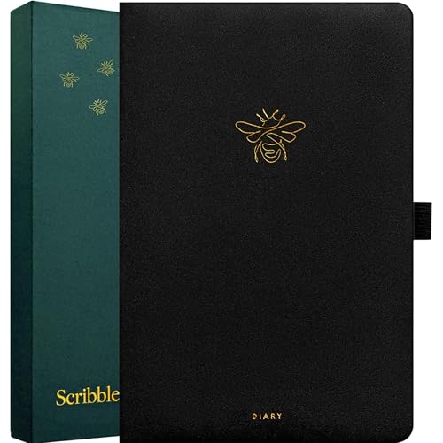 2025 Diary A5 Week to View by Scribble & Dot® 2025 Diary runs Jan'25-Dec'25, A5 Diary 2025 Luxury Diary with Tabs, Trackers, Notes & More for Busy Schedules - Bee (2025) 2025 Diary A5 Week to View by Scribble & Dot® 2025 Diary runs Jan'25-Dec'25, A5 Diary 2025 Luxury Diary with Tabs, Trackers, Notes & More for Busy Schedules - Bee (2025)