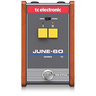 Authentic recreation of the legendary synthesizer chorus from the '80s 2-button interface for intuitive and breath-taking modulation tone All-analog BBD (Bucket Brigade Delay) circuitry True Bypass for ultimate signal integrity Runs on 9 V battery or...