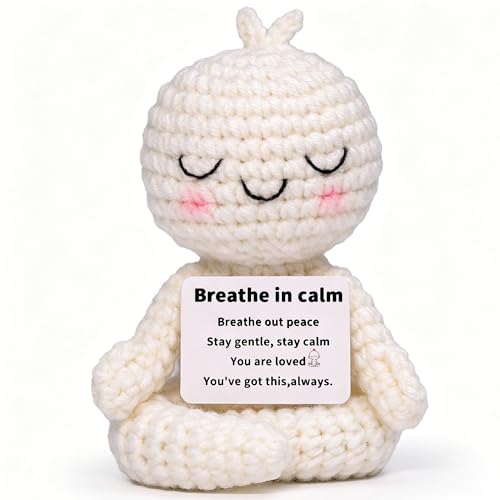 Meditation Gifts for Women Girls- Mini Yoga Crochet Emotional Support Relaxation...