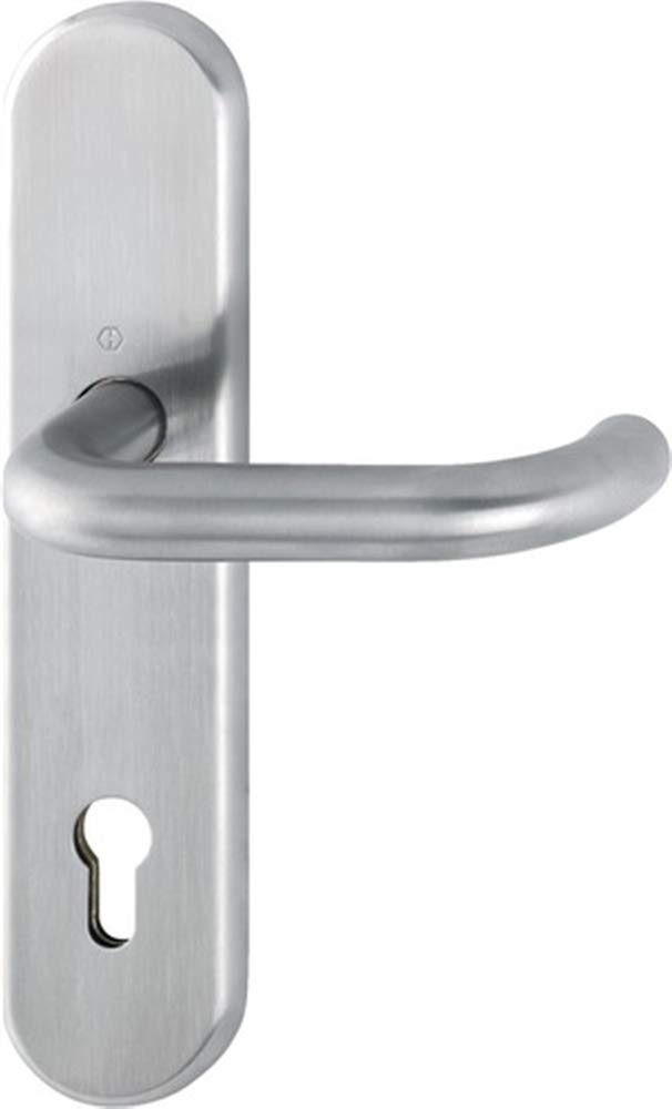 Langschild-Halbgarnitur Paris E138F/3310 VA F69 PZ 92mm DIN L/R HOPPE