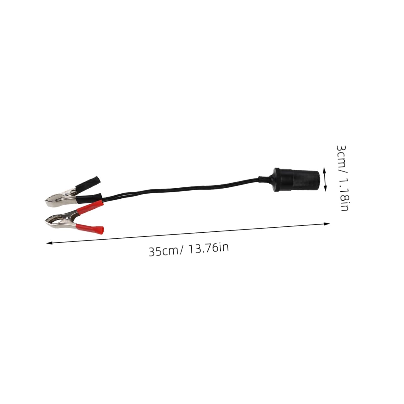 Adaptateur de Batterie à Clip 12v pour Voiture Prise Allume-cigare