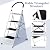 Goplus 4 Step Ladder, Folding Step Stool for Adults with Wide Non-Slip Pedal Comfort Handgrip for Kitchen Closet Office