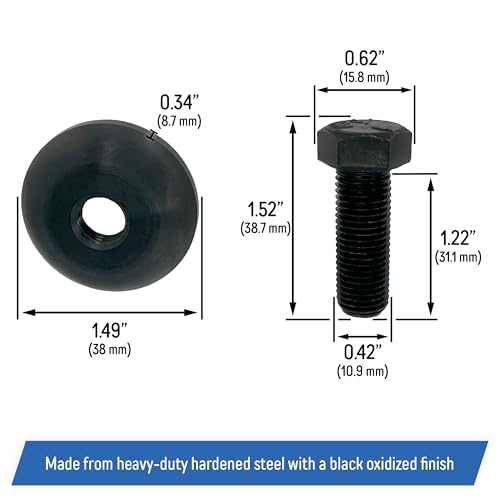 Image of Blade Bolt and Washer Assembly Replacement for Husqvarna, Poulan, Craftsman - 532193003