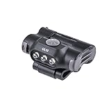 NEXTROCH UL10 - Universale LED- Lampe - Cliplampe für Kappen, Molle, Rucksäcke, Koppel, Gürtel, 65 Lumen mit 2 AAA Batterien