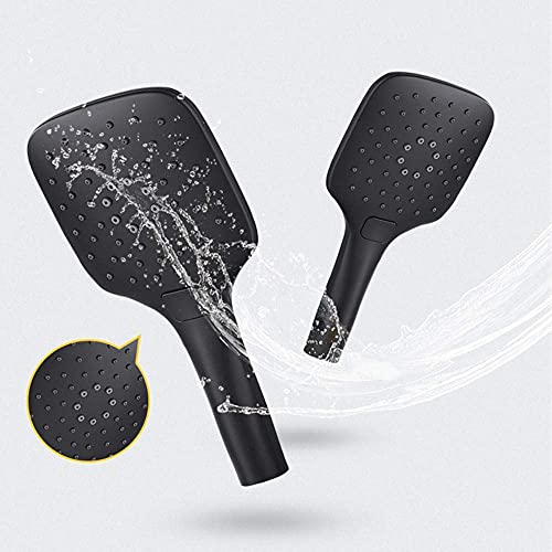 Ensemble de mitigeur de douche multifonctions noir mat pour une pression idéale - 7