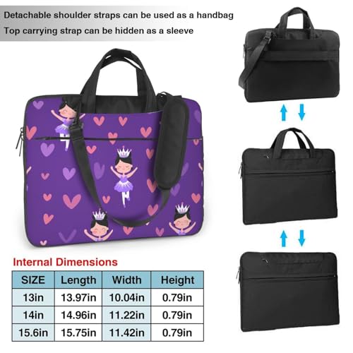 Maletín para laptop impermeable 14 pulgadas ligero miniatura 4