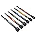 Wiha 70487 Magnetic Nut Setter Set, 6 Piece Metric, Color Coded, 1/4-Inch Hex Drive, Impact Rated