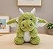 Sibupue Dragon Stuffed Animals Soft Plush Cute Dragon Doll for Boys Girls 7.8in (Corn Dragon Green)