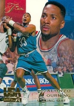 Amazon.com: Alonzo Mourning Basketball Card (Charlotte Hornets ...