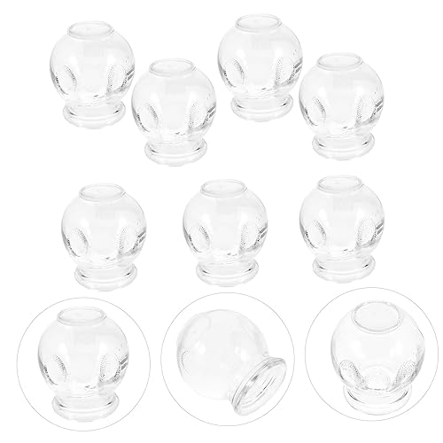 Healeved, juego de 7 copas de ventosa china de vidrio para alivio del dolor muscular miniatura 5