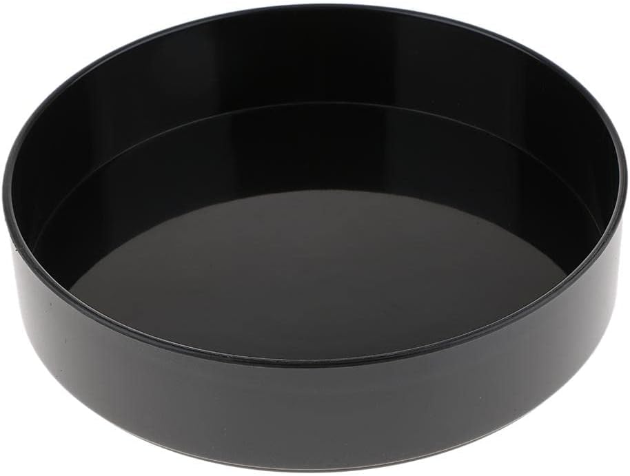 MagiDeal Plastic Round Ikebana Suiban Vase Pot Bonsai Flower Container, Black 33cm