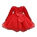 Produktbild Amlaiworld Baby Prinzessin Party Kleider Mädchen Niedlich Hochzeit Kleid Sommer frühling Kinder Langarmshirt Mode Tütü Kleidung, 0-18Monate (6 Monate, Rot)