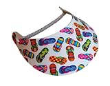 The Incredible Sunvisor Assorted Novelty Patterns Perfect for Summer! Made in The USA!! (Flipflops 4