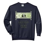 Harriet Twenty Dollar Bill Tubman African American Heros $20 Comfort Colors Adult Sweatshirt