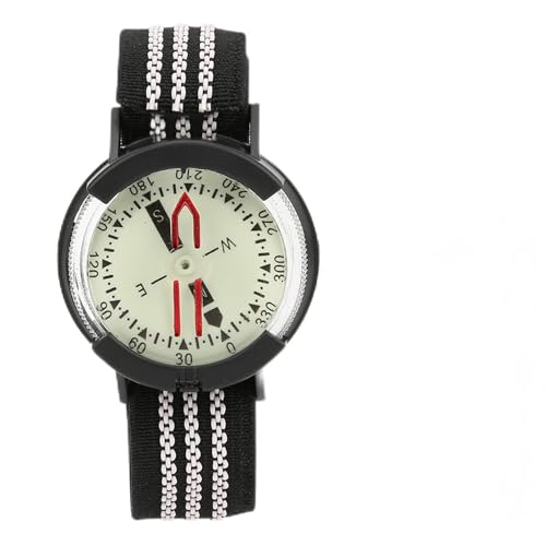 Compass, Dive Compass with Adjustable Strap Acrylic Wrist Compass for Diving