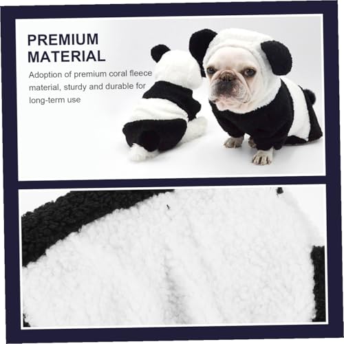 Disfraz panda para perros y gatos YARNOW miniatura 5