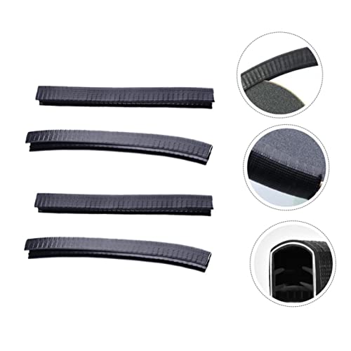 2 Pares Capa de proteção de placa de peixe acessórios de skate alça para skate pára-choques protetor