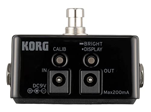 Image of Korg Pitchblack X Chromatic Guitar Pedal Tuner w / Four Display Modes and High Visibility Display (PBX)