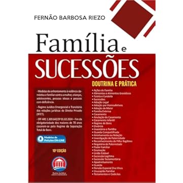 Capa do livro Família e Sucessões. Doutrina e Prática 10Ed.