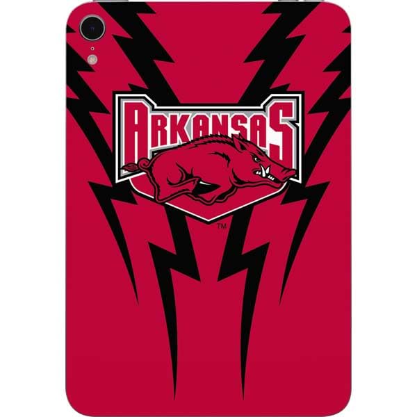 Skinit Decal Tablet Skin Compatible with iPad Mini 7 (2025) - Officially Licensed University of Arkansas-Fayetteville Razorbacks Design