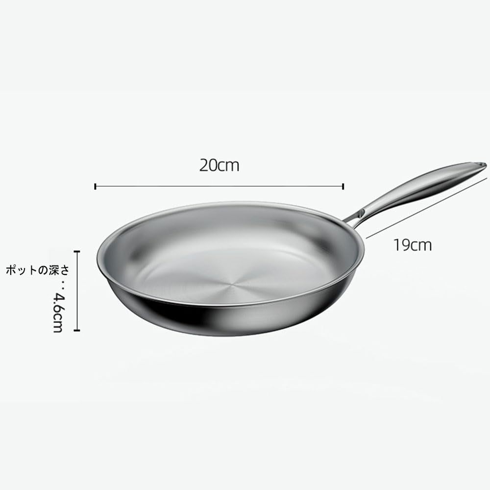 蓋つき 5層 フライパン Amazon | ステンレス フライパン 28cm 蓋付き 全面五層構造 IH・ガス火
