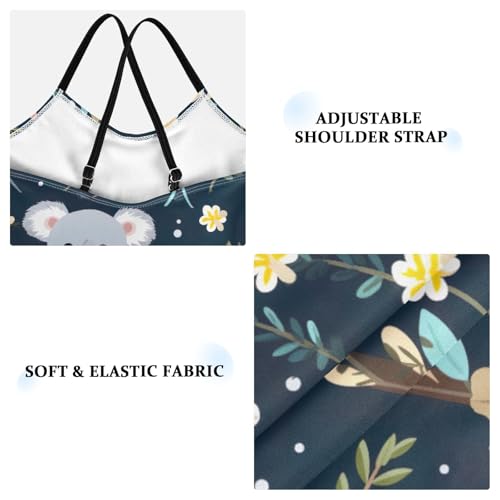 Cute Koala Girls One Piece Swimsuit Beach Swimwear 208527223