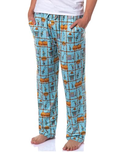 Spongebob Squarepants Men's Chum Bucket Chum-Balaya Sleep Pajama Pants for Adults