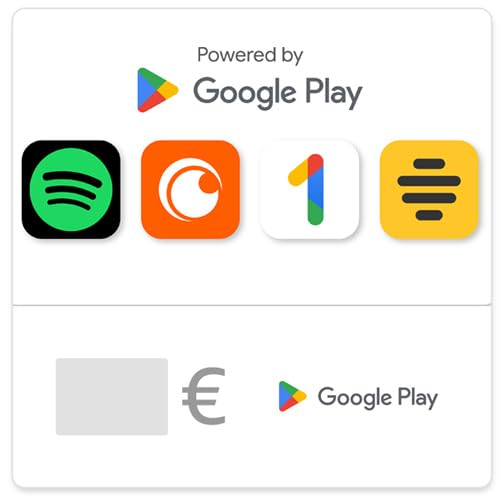 Google Play Carte Cadeau - €5 - Google Play Promo - par email