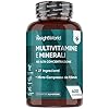 Multivitaminico Completo in 400 Compresse Vegane (+1 Anno), 27 Vitamine e Minerali Essenziali, Multivitaminico Uomo e Donna, Vitamine A, B, C, D, E, K, Ferro, Zinco, Potassio, Senza Magnesio Stearato