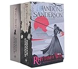 The Stormlight Archive Series Book 4 & 5 by Brandon Sanderson 2 Books Collection Set (Wind And Truth & Rhythm of War)