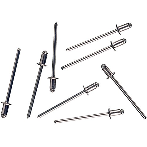 Preisvergleich Produktbild Connex Blindnieten, 80 Stück, 4,8 x 10 mm, Alu, COXT196510