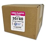 Urea Plastic Blast Media - Mesh Size 30/40 - Plastic Abrasive for Stripping Paint and Removing Coatings from Cars, Aircraft, Trucks, Trailers, Trains, Vans, Buses and Steel (20 lbs.)