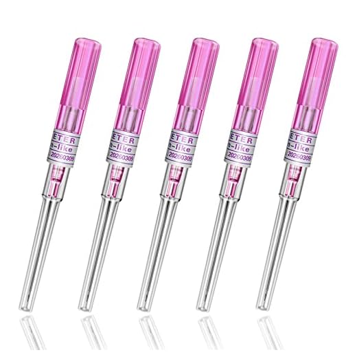 SOTICA Piercing Nadeln 5PCS 20-Gauge-Piercing-Nadeln IV-Katheternadeln zum Piercings Werkzeug zum Piercingzubehör Piercing-Kit (20G)