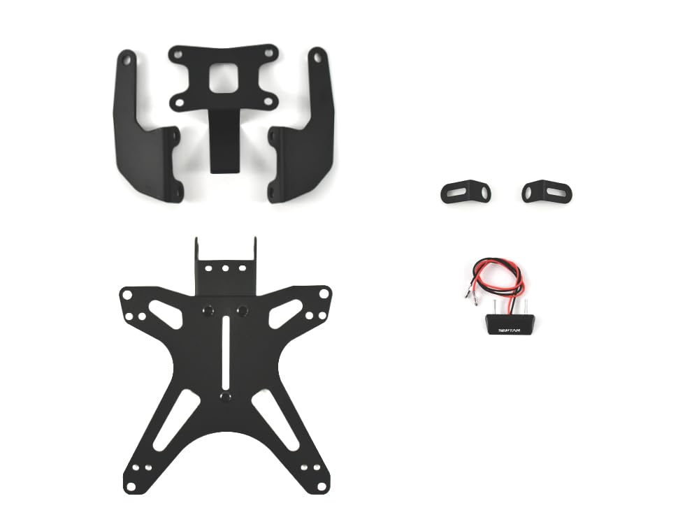 PORTATARGA SPORTIVO REGOLABILE compatibile con YAMAHA MT 07 2025-2026 | SEPTAR