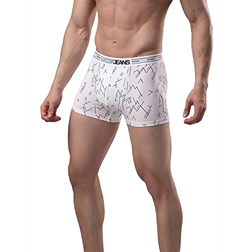 Image of Underjeans Men's Cotton Blend Regular Fit Trunk