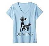 Photo Gallery donna ragazze con mals belga malinois amante maglietta con collo a v Photo Gallery donna ragazze con mals belga malinois amante maglietta con collo a v
