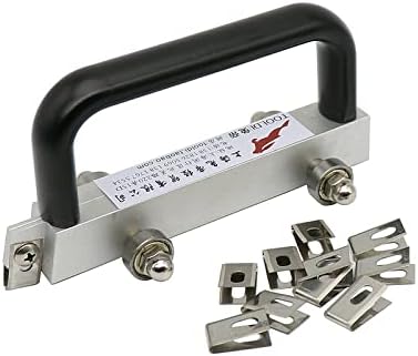 Miniatura 2 de Rollo de plástico de PVC, cortador de ranura para piso, rueda ranurada manual, herramientas de construcción de ranurado de vinilo