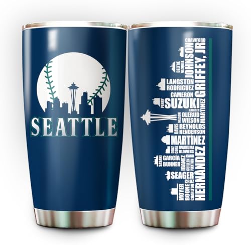 TEERABBIT Seattle Skyline Legends 20oz Insulated Tumbler