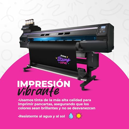 Miniatura 6 de Pancarta Personalizada Para Publicidad Exterior Con 21 Medidas - Lona Personalizada Con Foto, Logo, Texto - Ideal Para Comunion, Bodas, Bautizos, Cumpleaños - Banderas,Cartel Con Fotos 100x70cm