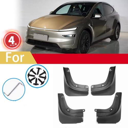 Guardabarros para Tesla Model Y 2026 de alta protección contra salpicaduras 6